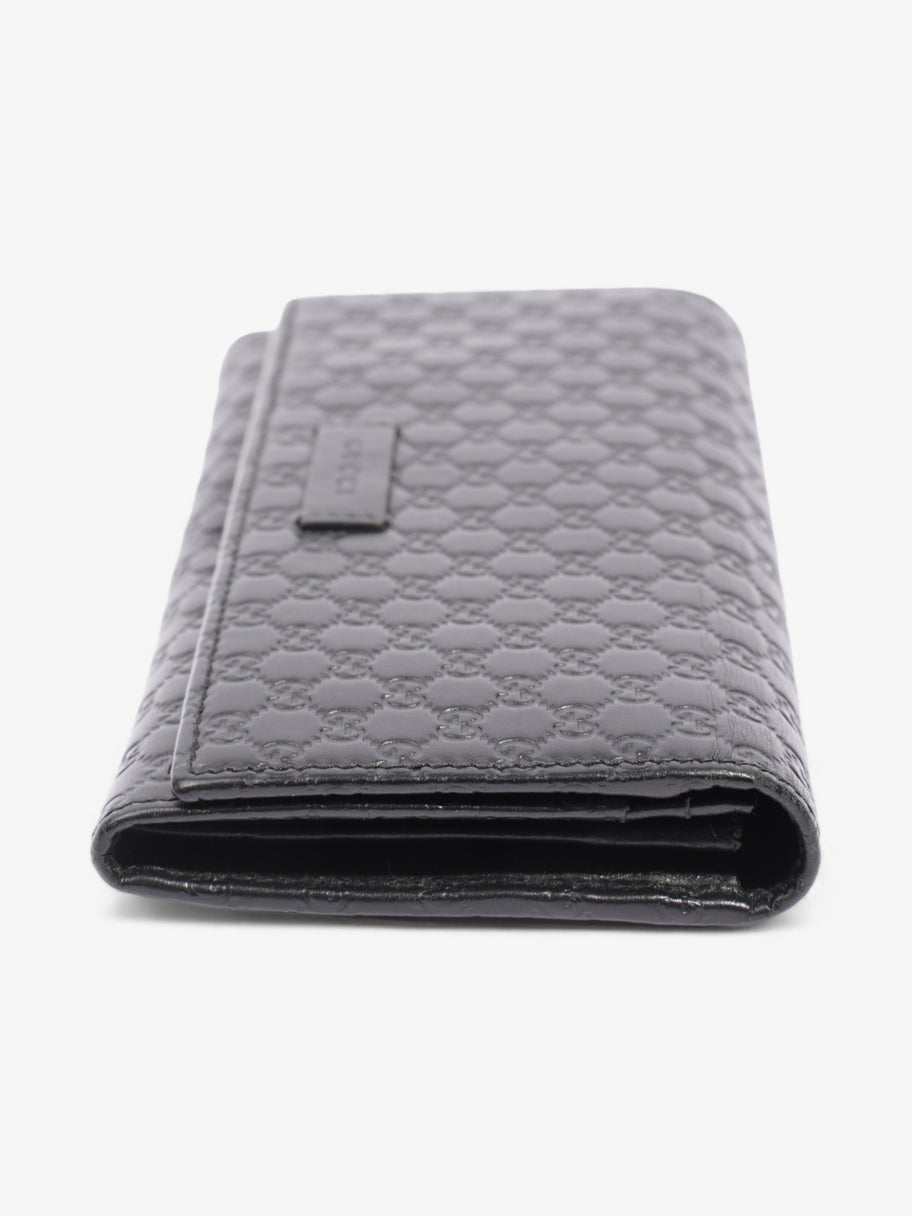 Gucci Bifold Microguccissima Wallet Black Leather Image 3