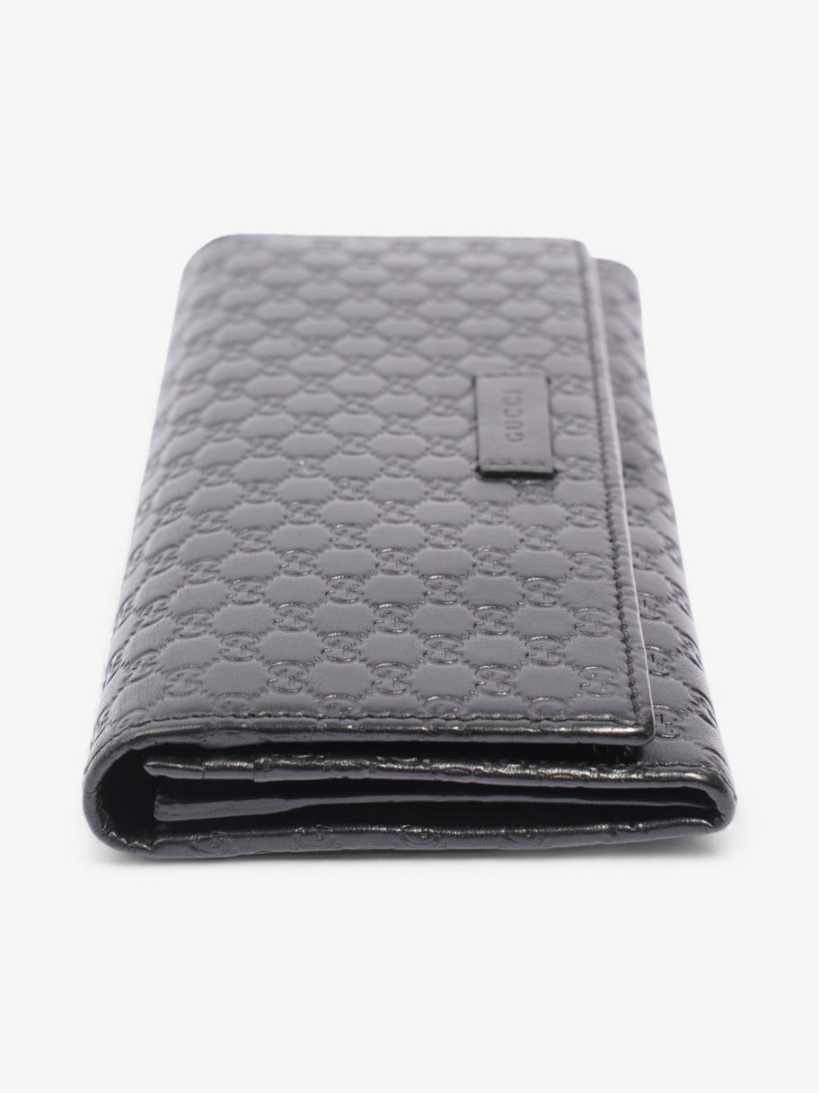 Gucci Bifold Microguccissima Wallet Black Leather Image 4