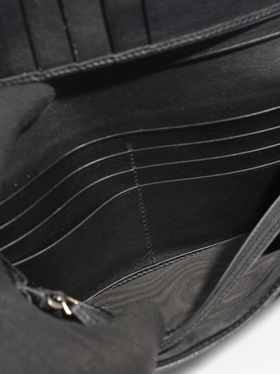 Gucci Bifold Microguccissima Wallet Black Leather Image 8
