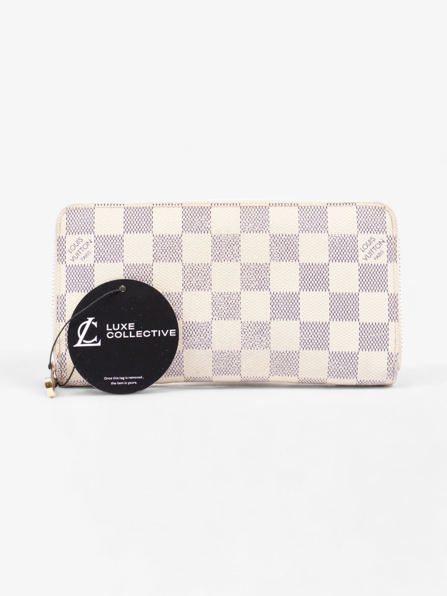 Louis Vuitton Zippy Wallet Damier Azur Coated Canvas Image 7