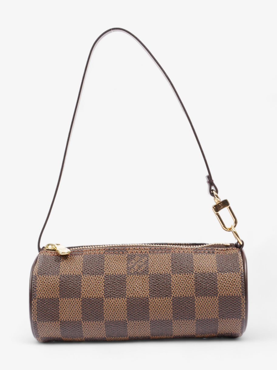 Papillon Damier Ebene Coated Canvas Mini Image 1