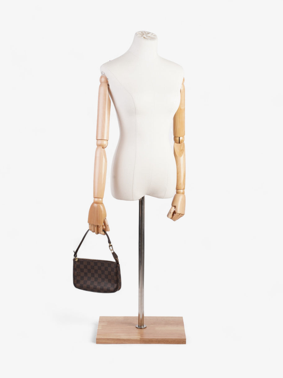 Louis Vuitton Pochette Accessoires Damier Ebene Coated Canvas Image 2