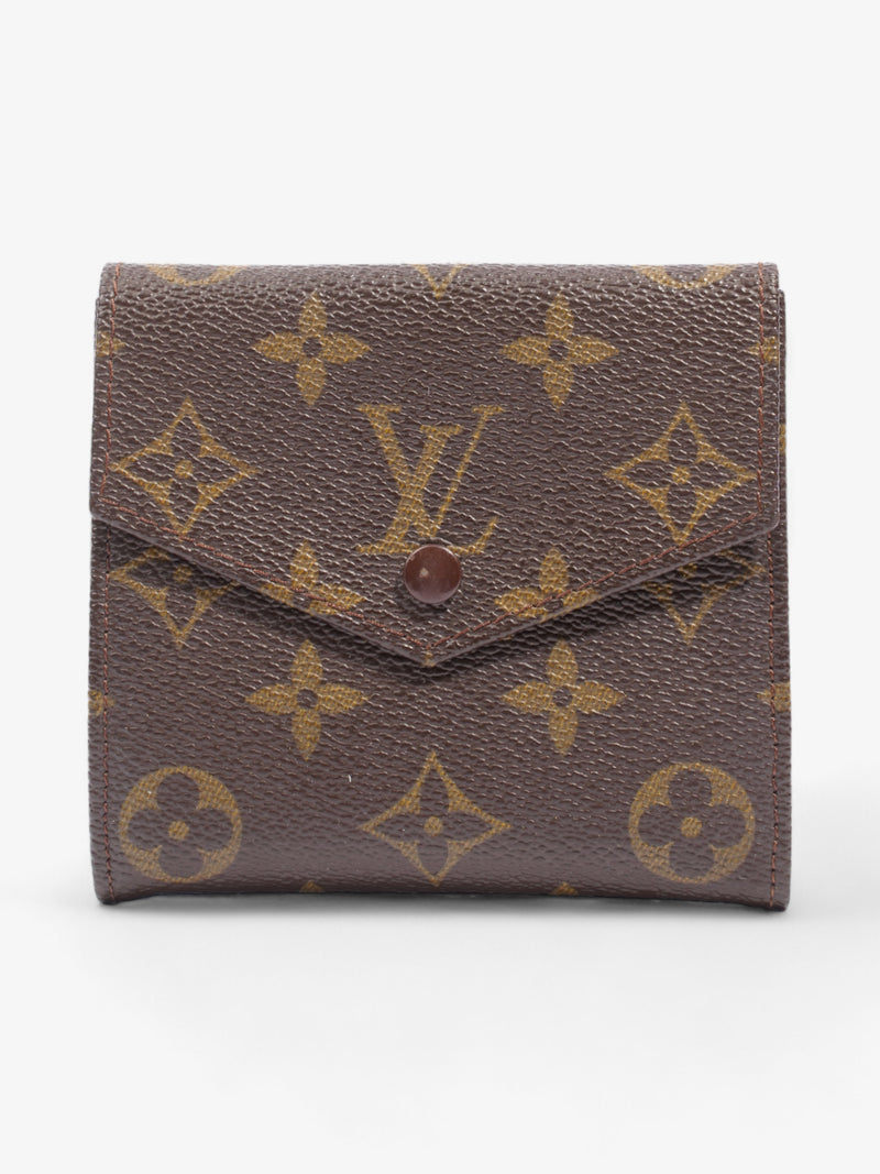  Louis Vuitton Elise Bifold Wallet Monogram Coated Canvas