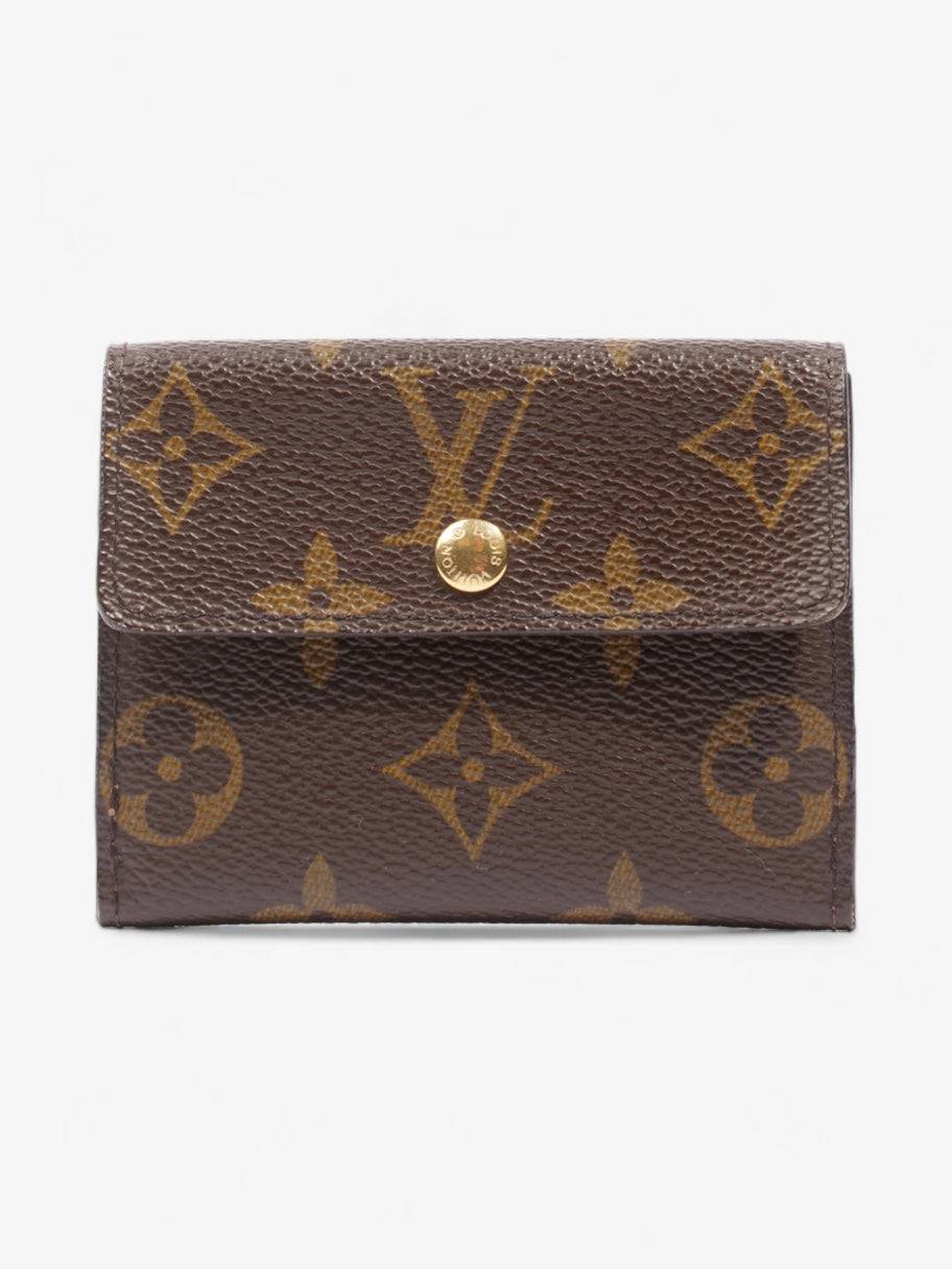 Louis Vuitton Porte Monnaie Cartes Monogram Coated Canvas Image 1