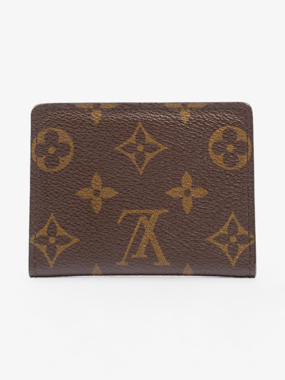 Louis Vuitton Porte Monnaie Cartes Monogram Coated Canvas Image 2