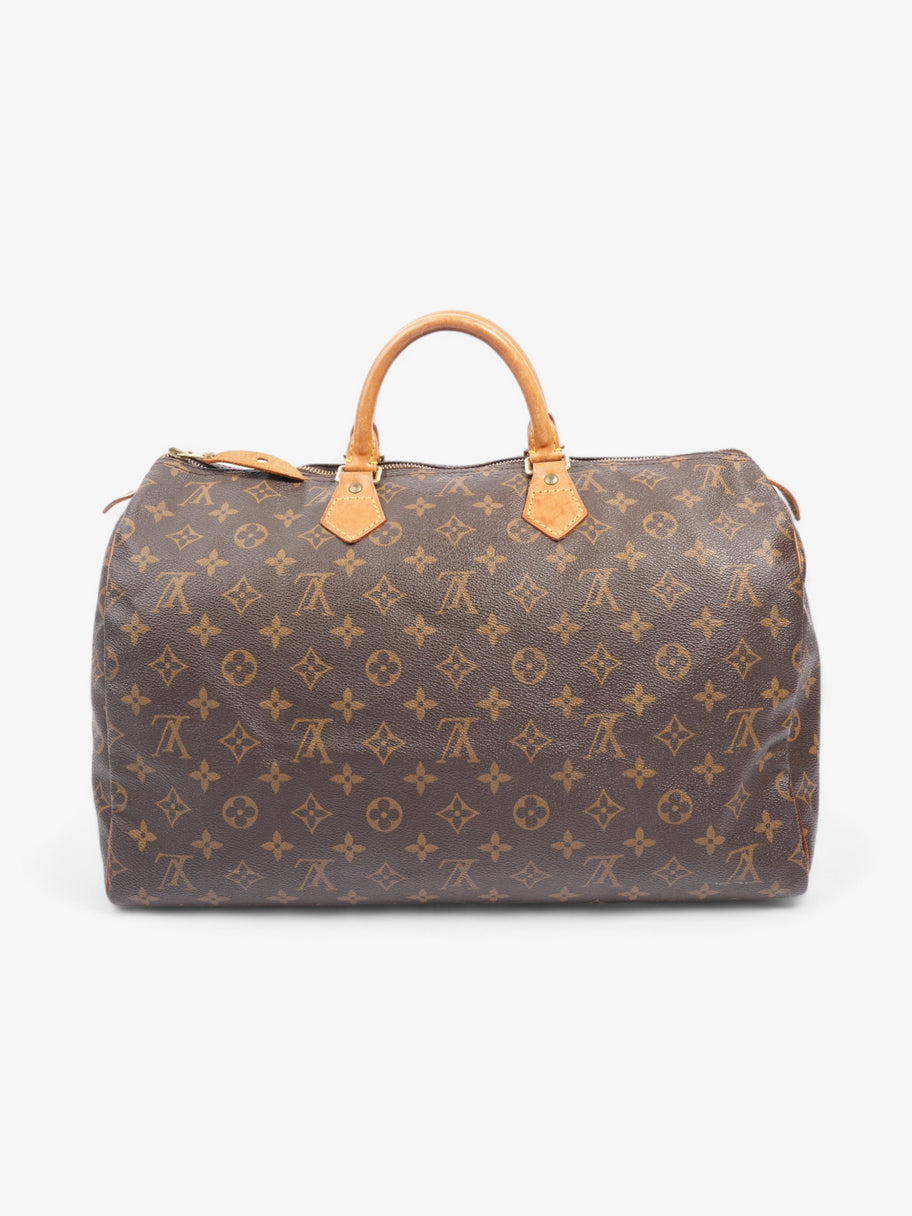 Speedy Monogram Coated Canvas 40 Image 4