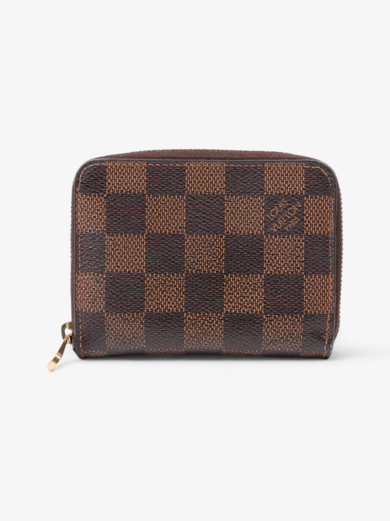  Louis Vuitton Zippy Wallet Damier Ebene Coated Canvas