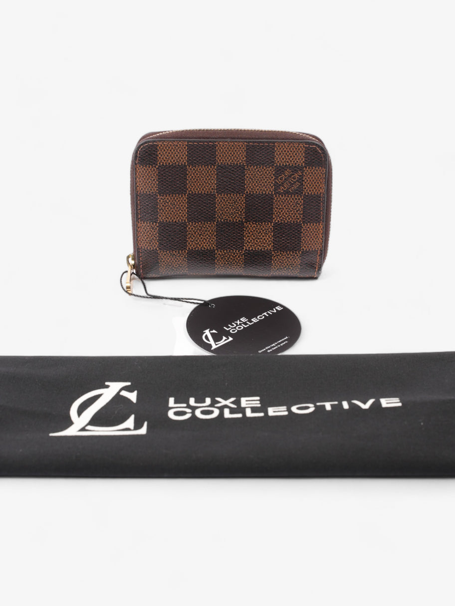Louis Vuitton Zippy Wallet Damier Ebene Coated Canvas Image 9