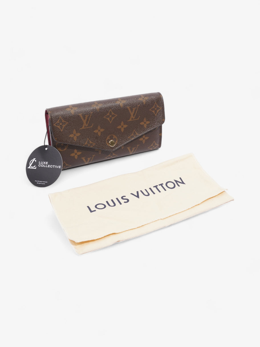 Louis Vuitton Sarah Wallet Monogram Coated Canvas Image 8