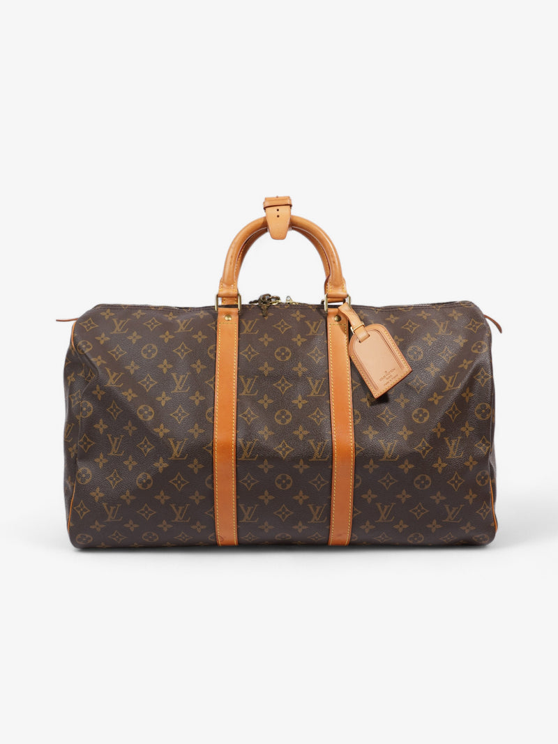  Louis Vuitton Keepall Monogram Coated Canvas 50