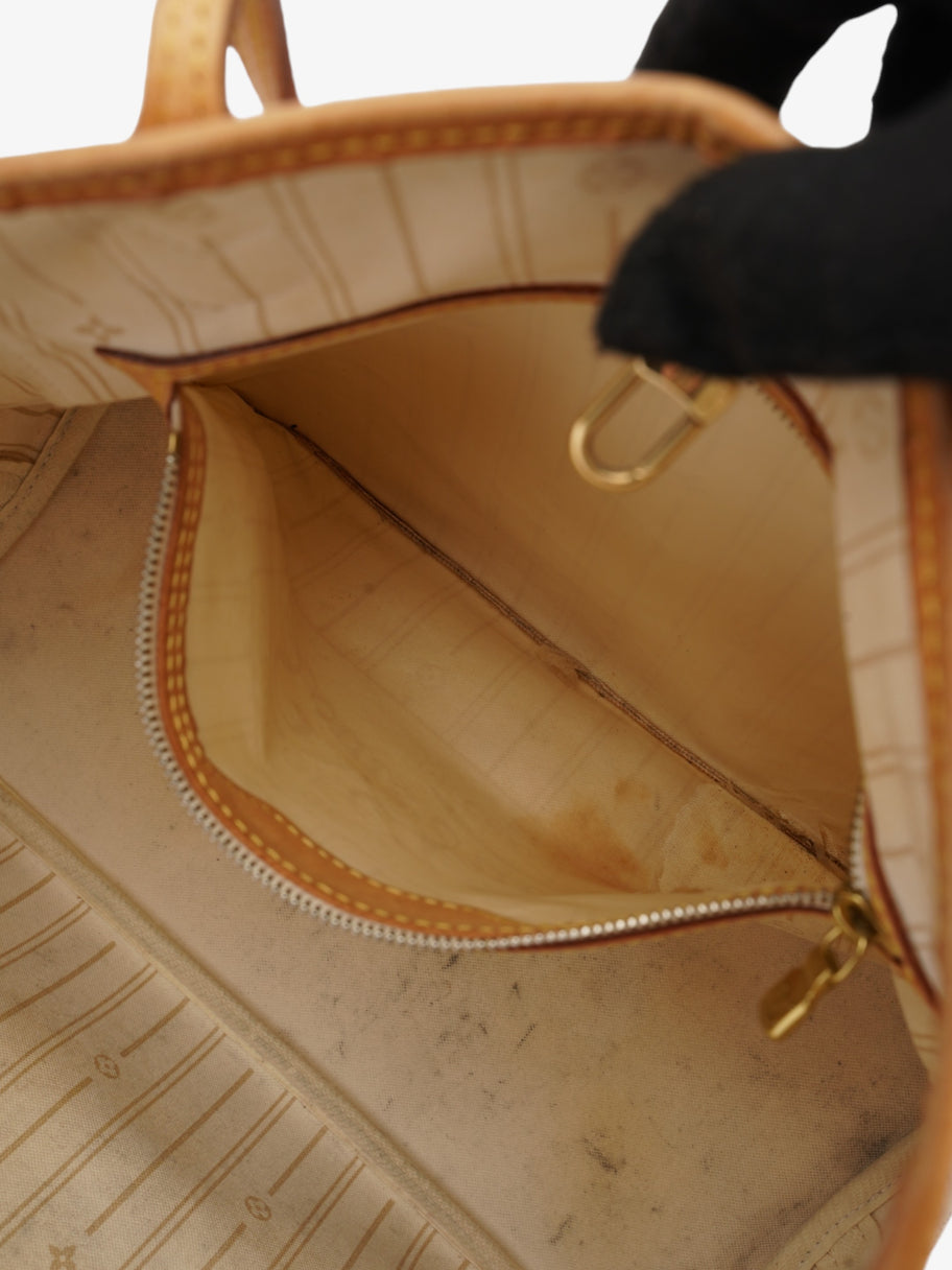 Louis Vuitton Neverfull Damier Azur Coated Canvas MM Image 8