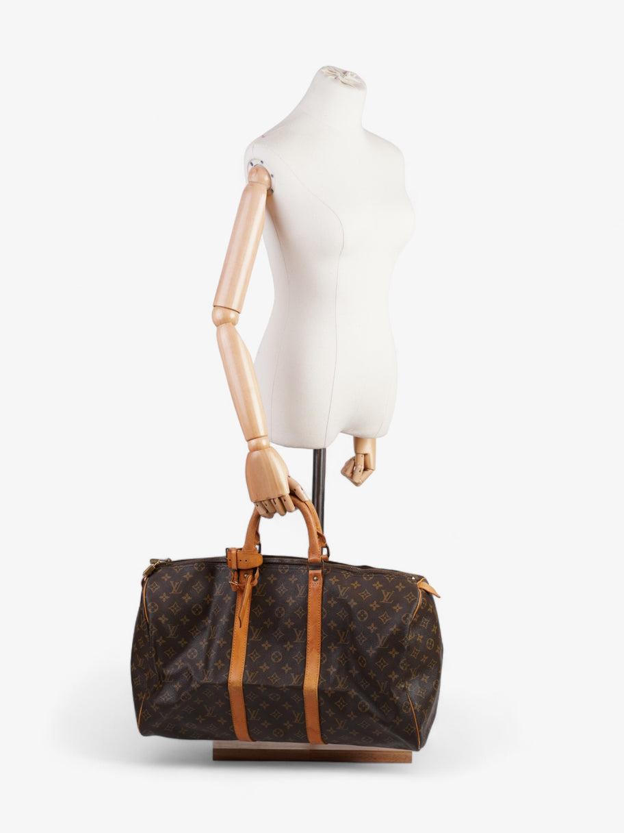 Louis Vuitton Keepall 50 Monogram Coated Canvas Image 2