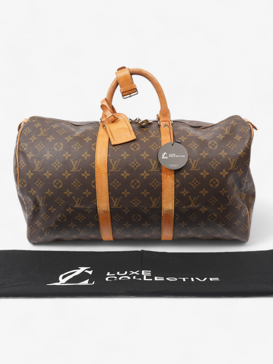Louis Vuitton Keepall 50 Monogram Coated Canvas Image 10