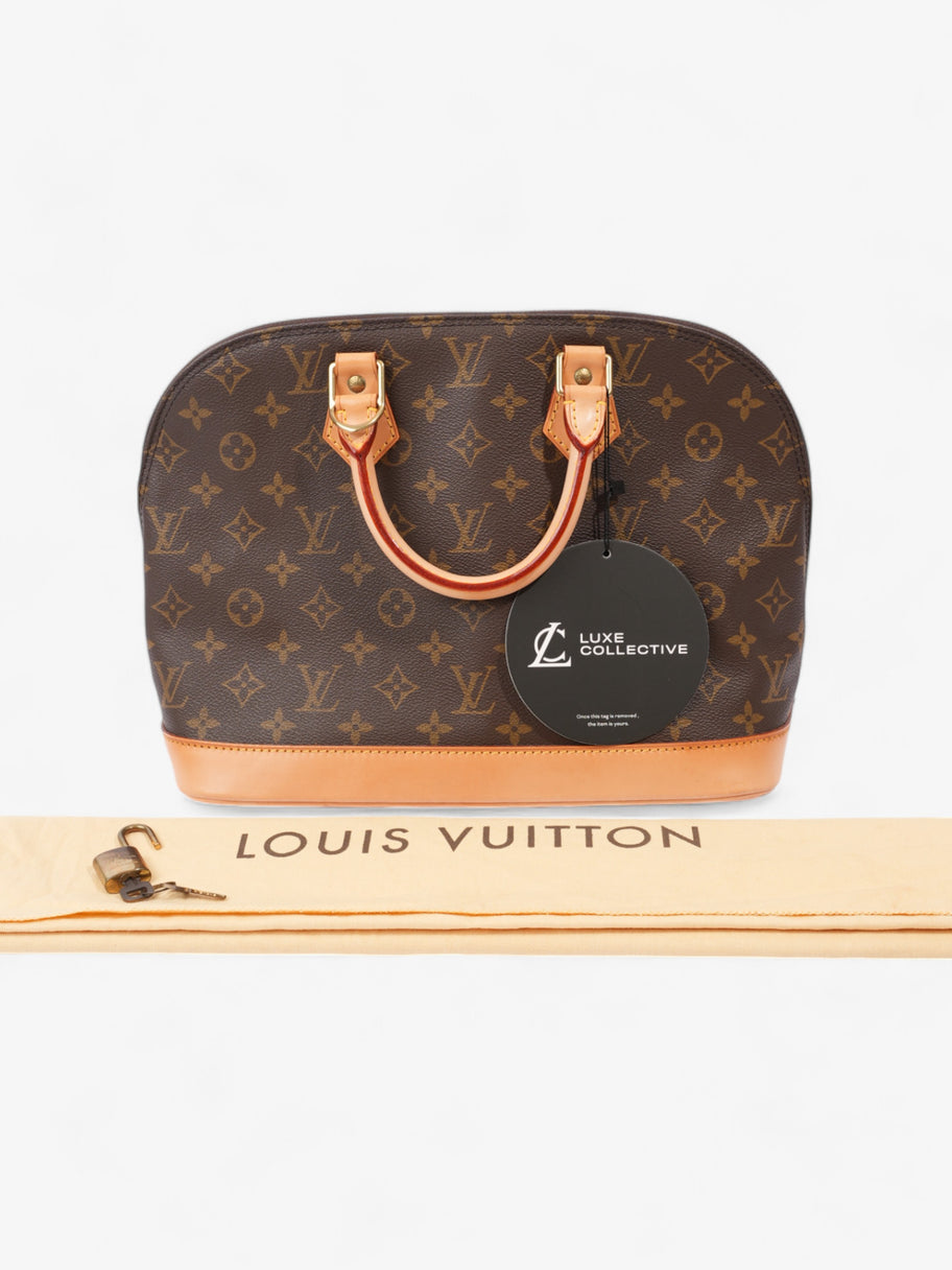 Louis Vuitton Alma Monogram Coated Canvas PM Image 9