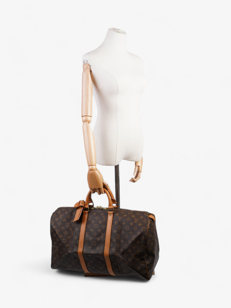 Louis Vuitton Keepall Monogram Coated Canvas 50 Image 2