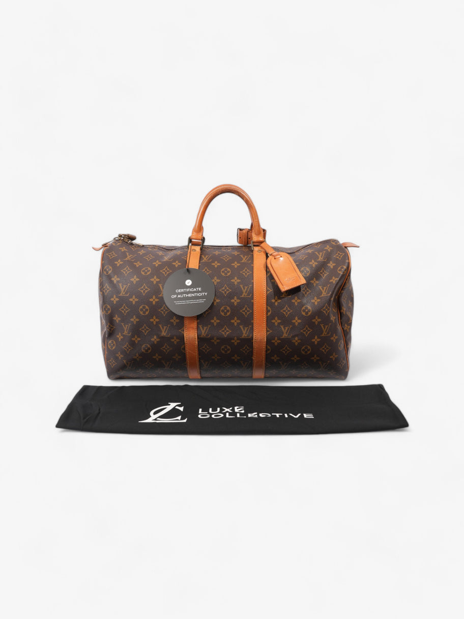 Louis Vuitton Keepall Monogram Coated Canvas 50 Image 10