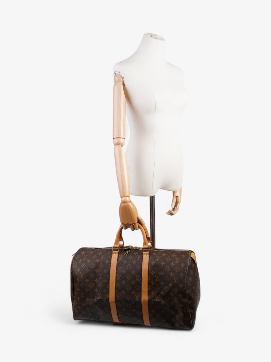Louis Vuitton Keepall Monogram Coated Canvas 50 Image 2