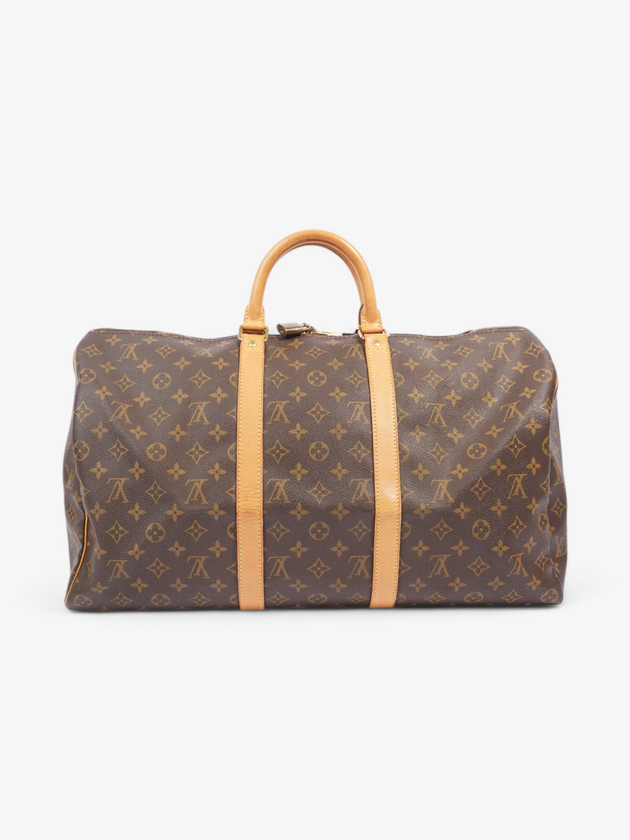 Louis Vuitton Keepall Monogram Coated Canvas 50 Image 4