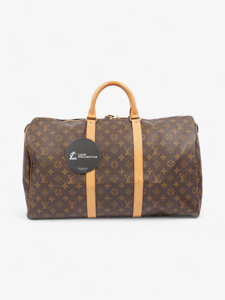 Louis Vuitton Keepall Monogram Coated Canvas 50 Image 8