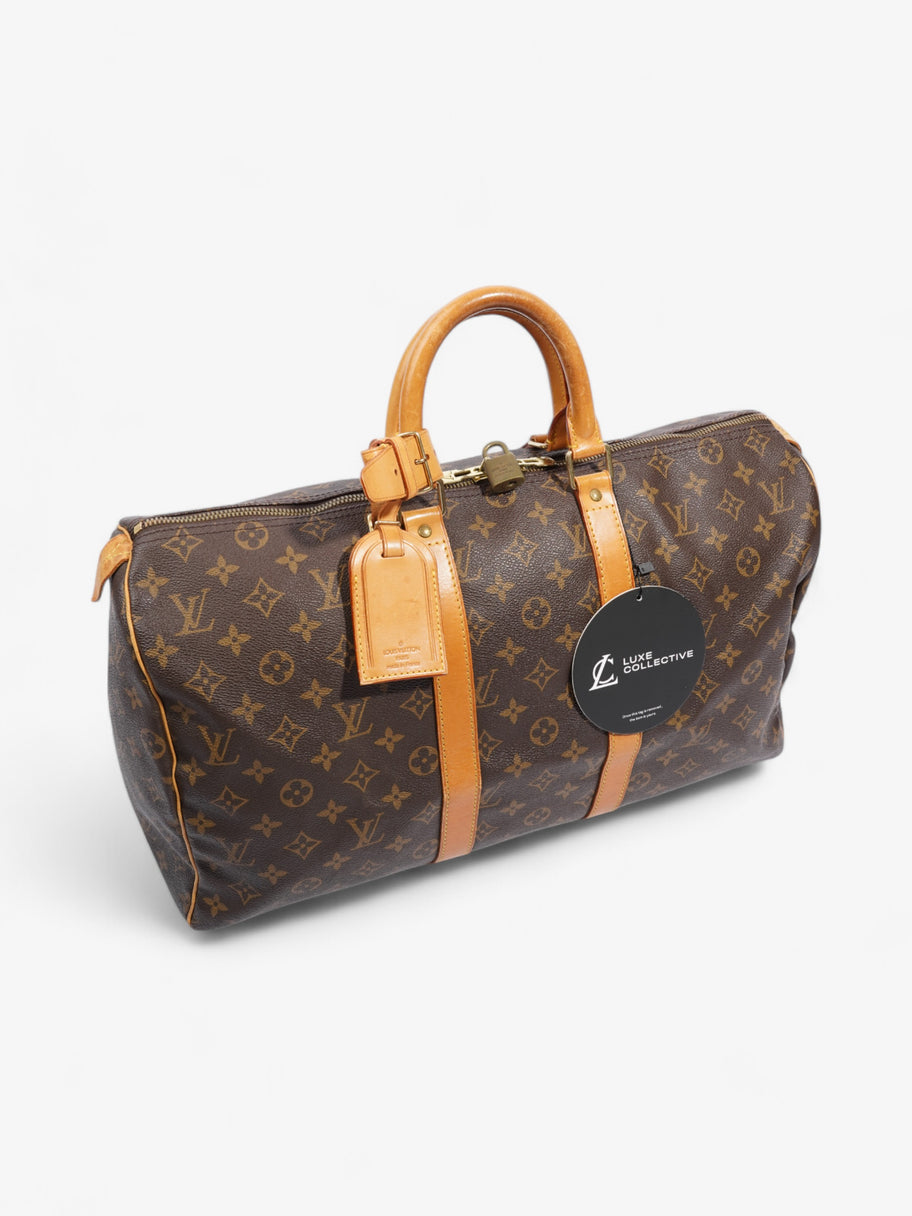 Louis Vuitton Keepall Monogram Coated Canvas 45 Image 8