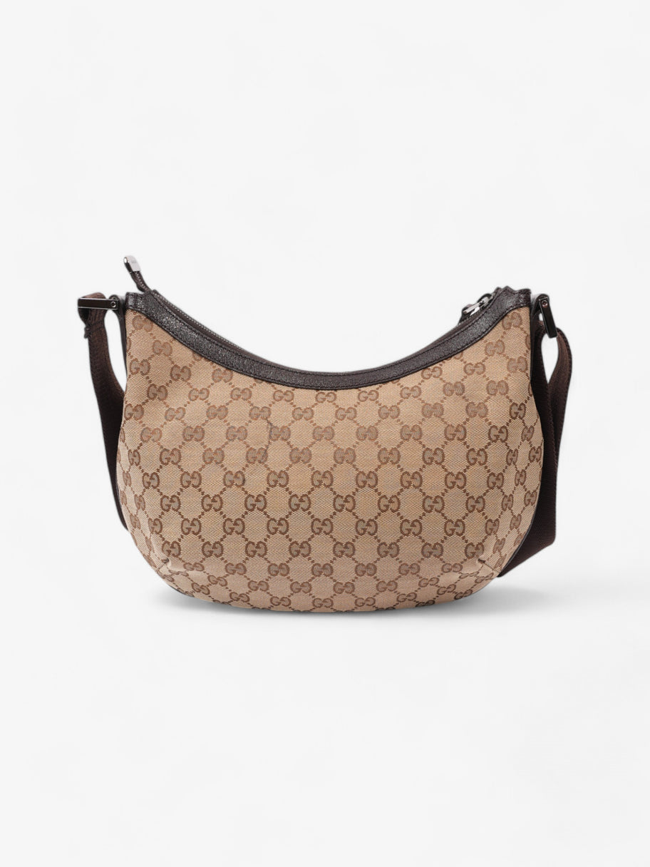 Gucci Shoulder Bag Brown Canvas Image 4