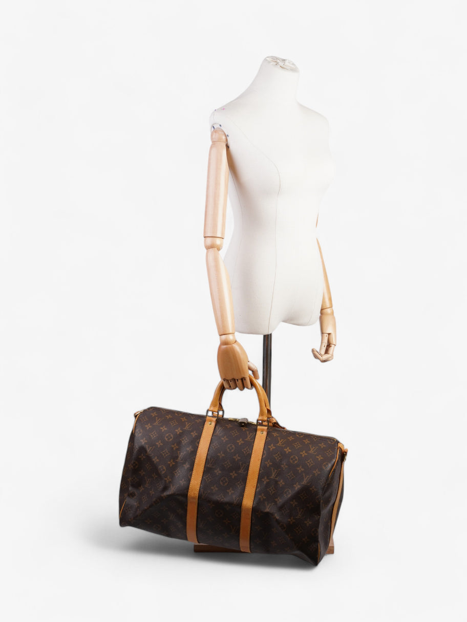 Louis Vuitton Keepall Bandouliere Monogram Coated Canvas 50 Image 2
