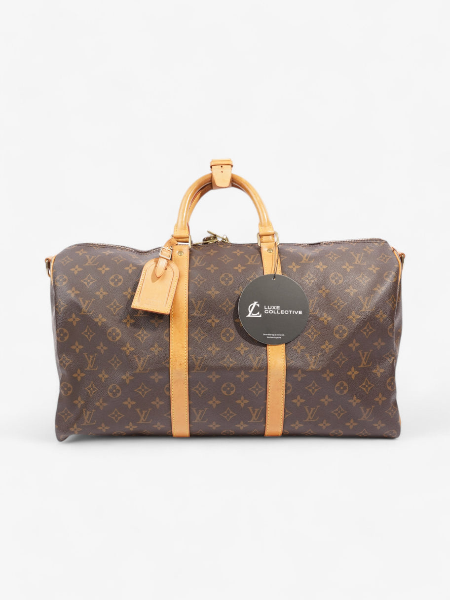 Louis Vuitton Keepall Bandouliere Monogram Coated Canvas 50 Image 8