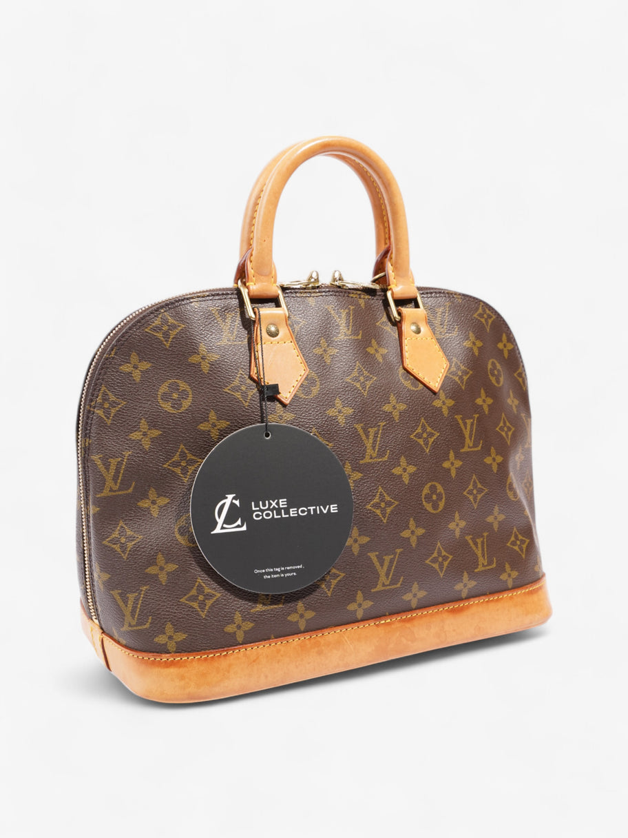 Louis Vuitton Alma Monogram Coated Canvas PM Image 8
