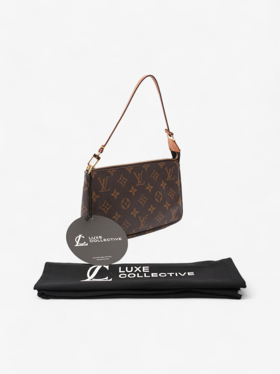 Louis Vuitton Pochette Accessoires Monogram Coated Canvas Image 9