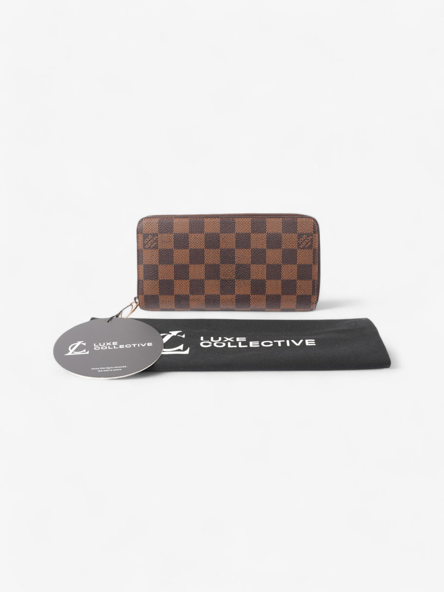 Louis Vuitton Zippy Wallet Damier Ebene Coated Canvas Image 9