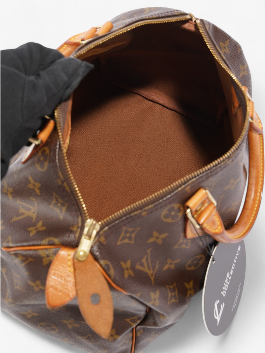 Louis Vuitton Speedy Monogram Coated Canvas 30 Image 7