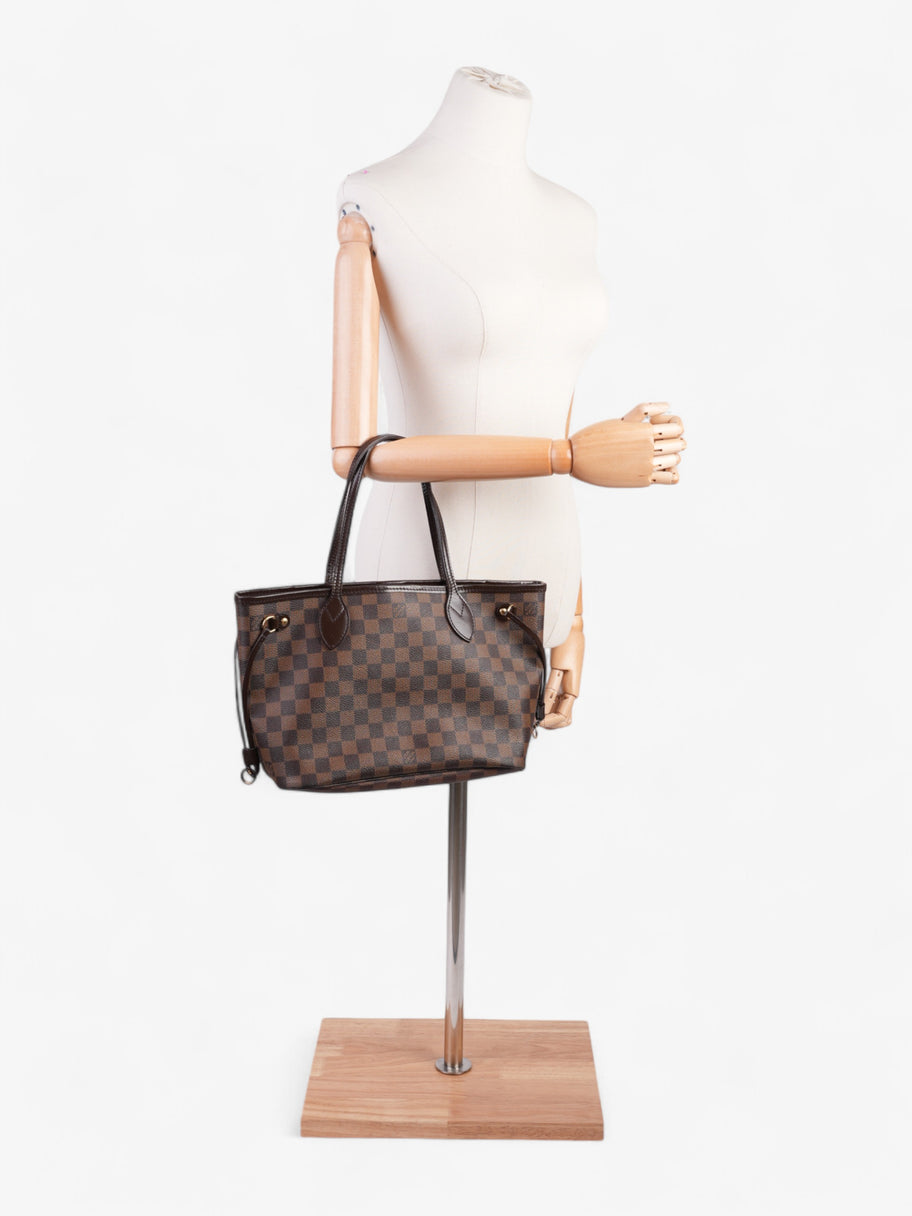 Louis Vuitton Neverfull Damier Ebene Coated Canvas PM Image 2