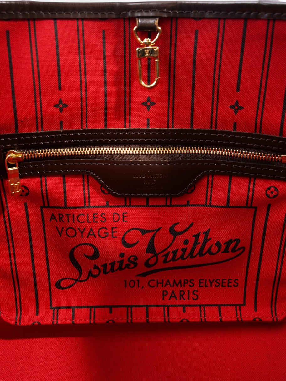 Louis Vuitton Neverfull Damier Ebene Coated Canvas PM Image 8