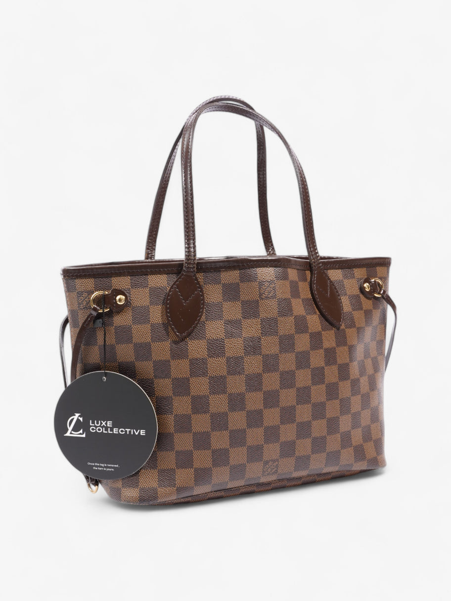 Louis Vuitton Neverfull Damier Ebene Coated Canvas PM Image 9