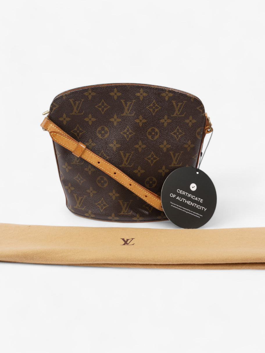 Louis Vuitton Drouot  Monogram Coated Canvas Image 9