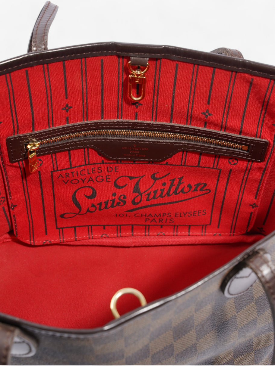 Louis Vuitton Neverfull Damier Ebene Coated Canvas PM Image 8