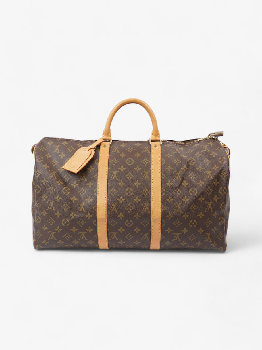 Louis Vuitton Keepall  Monogram Coated Canvas 50 Image 4