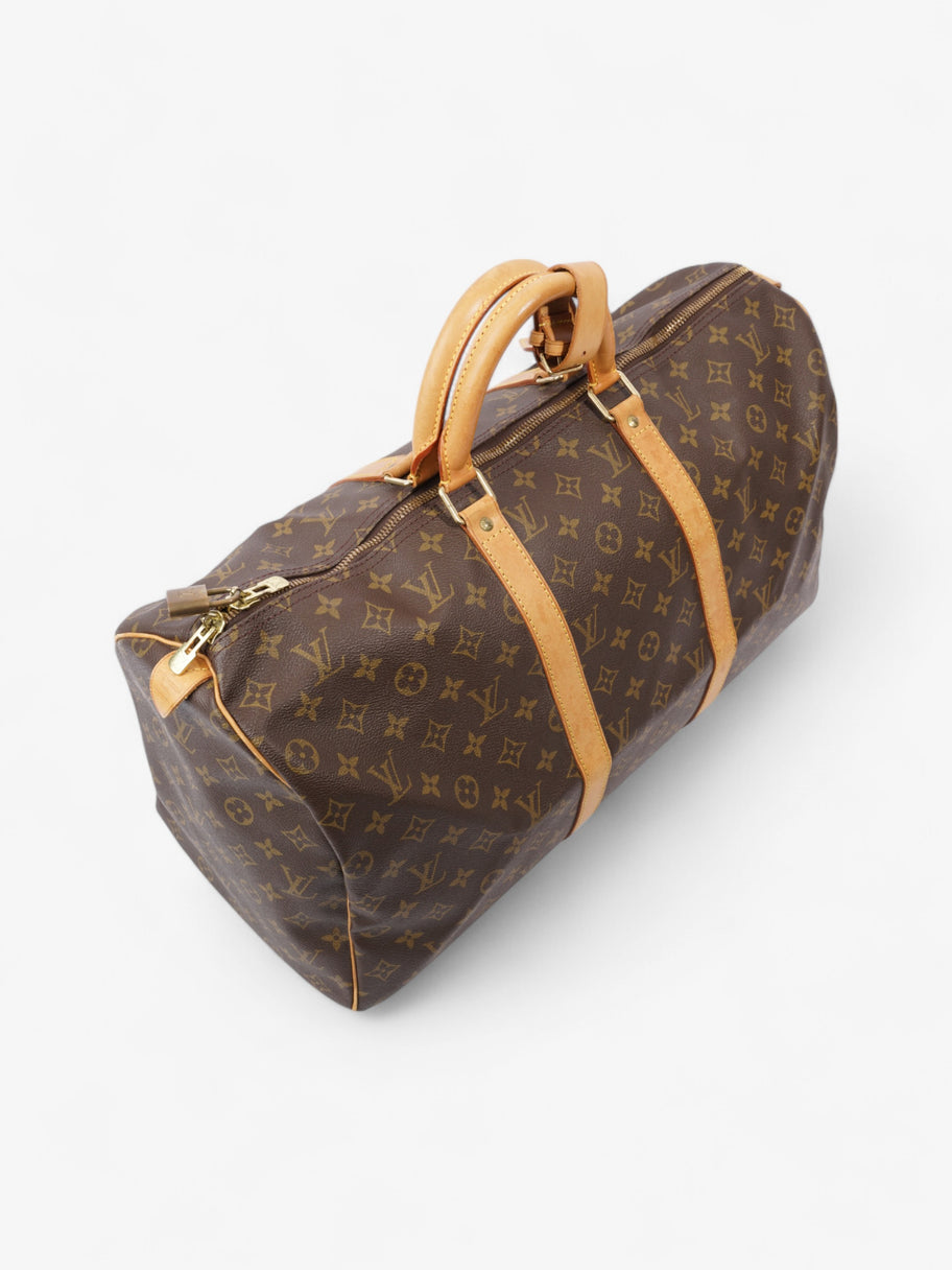 Louis Vuitton Keepall  Monogram Coated Canvas 50 Image 7