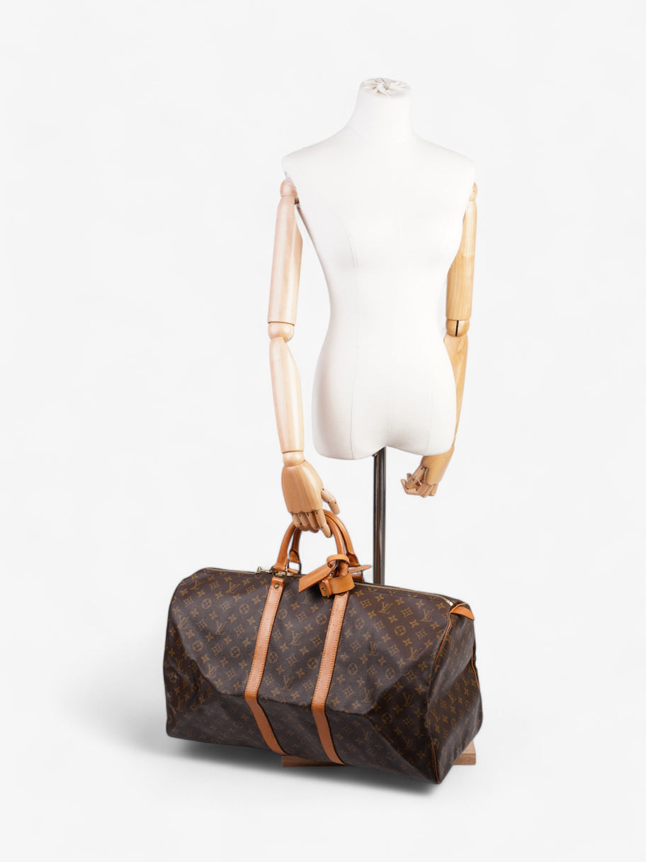 Louis Vuitton Keepall Monogram Coated Canvas 55 Image 2