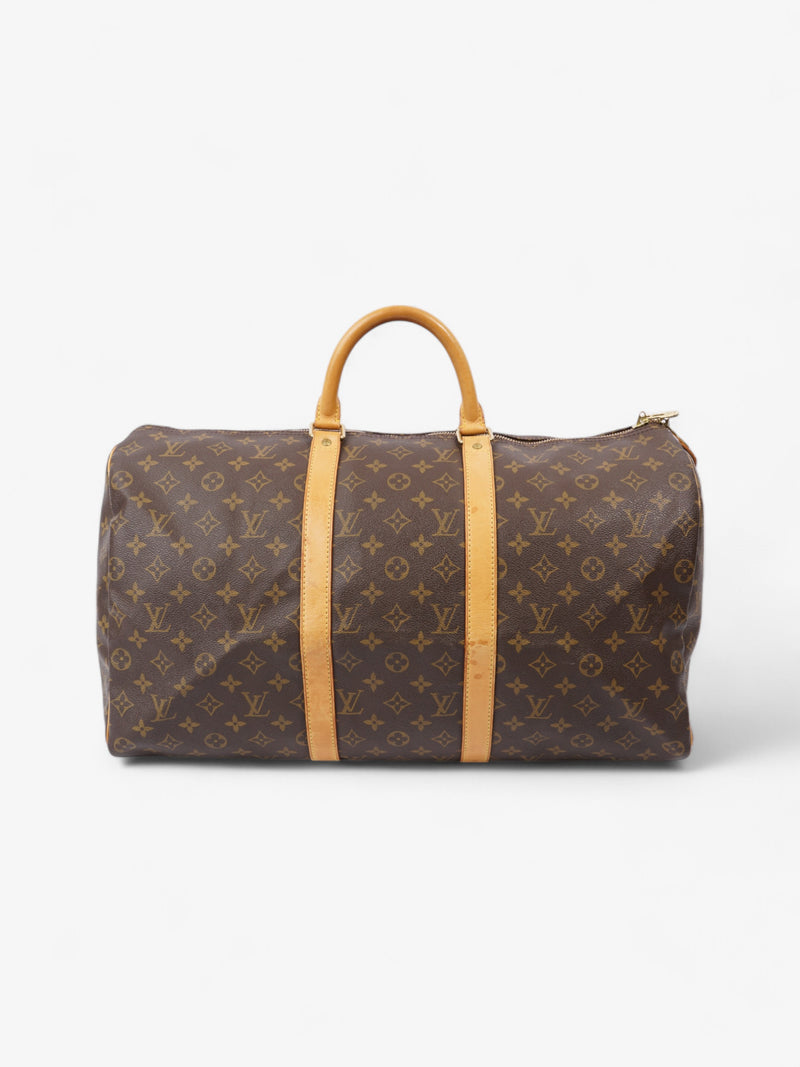  Louis Vuitton Keepall  Monogram Coated Canvas 50