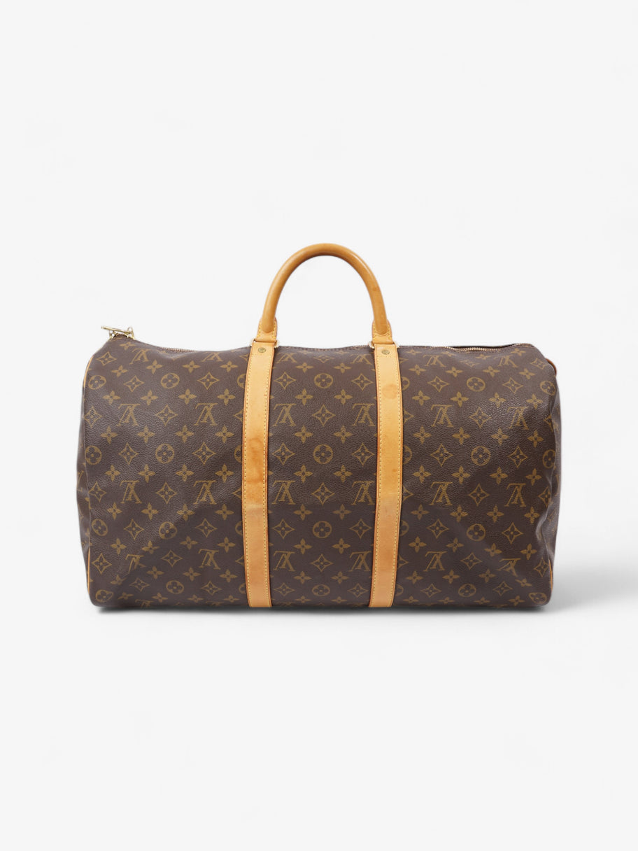 Louis Vuitton Keepall  Monogram Coated Canvas 50 Image 4