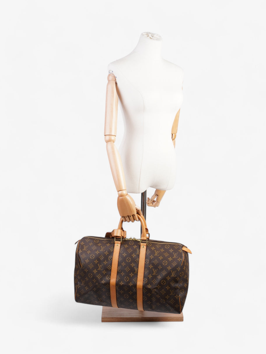 Louis Vuitton Keepall  Monogram Coated Canvas 45 Image 2