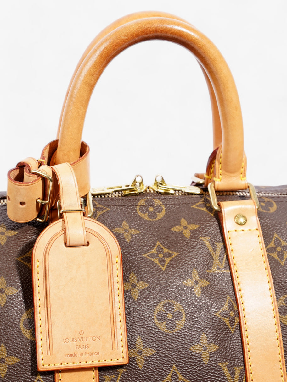 Louis Vuitton Keepall  Monogram Coated Canvas 45 Image 3