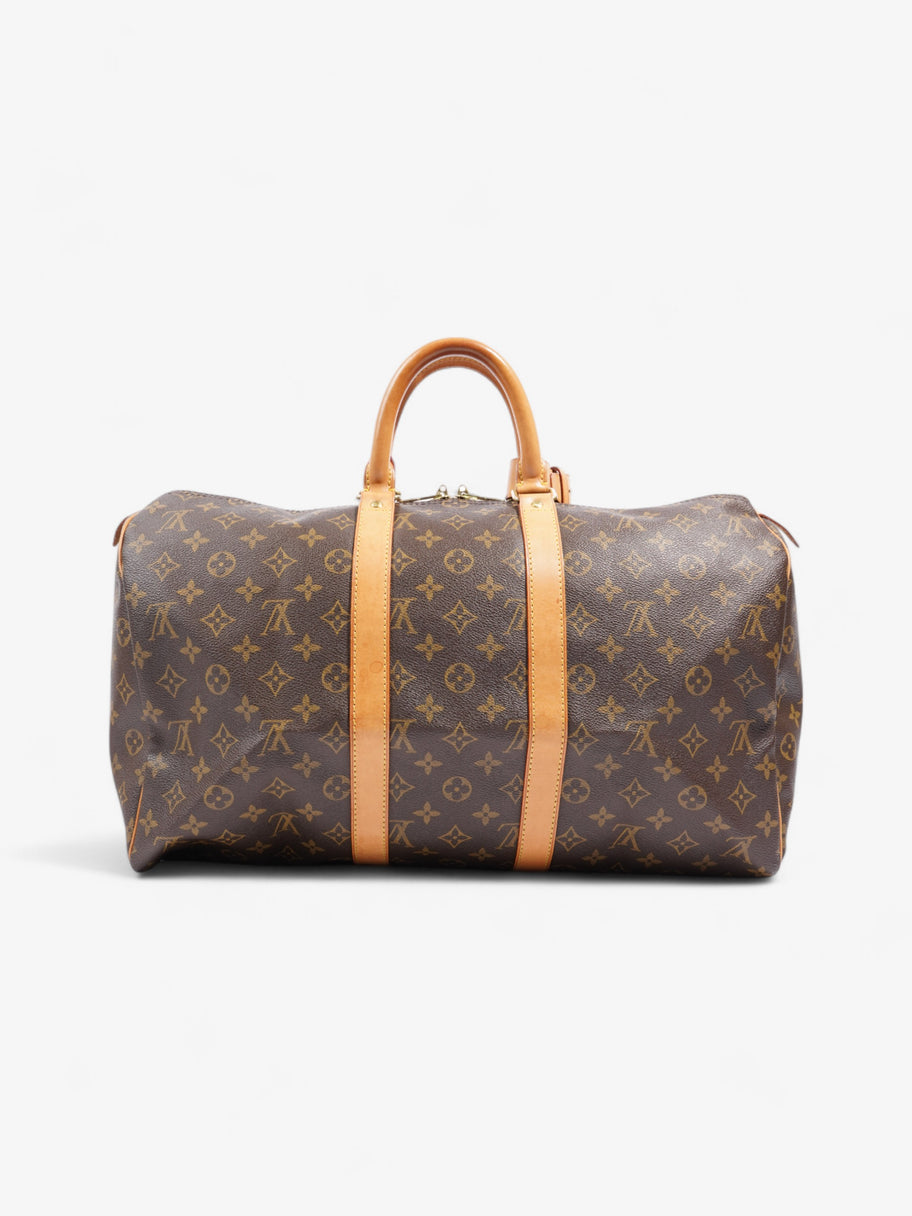 Louis Vuitton Keepall  Monogram Coated Canvas 45 Image 5