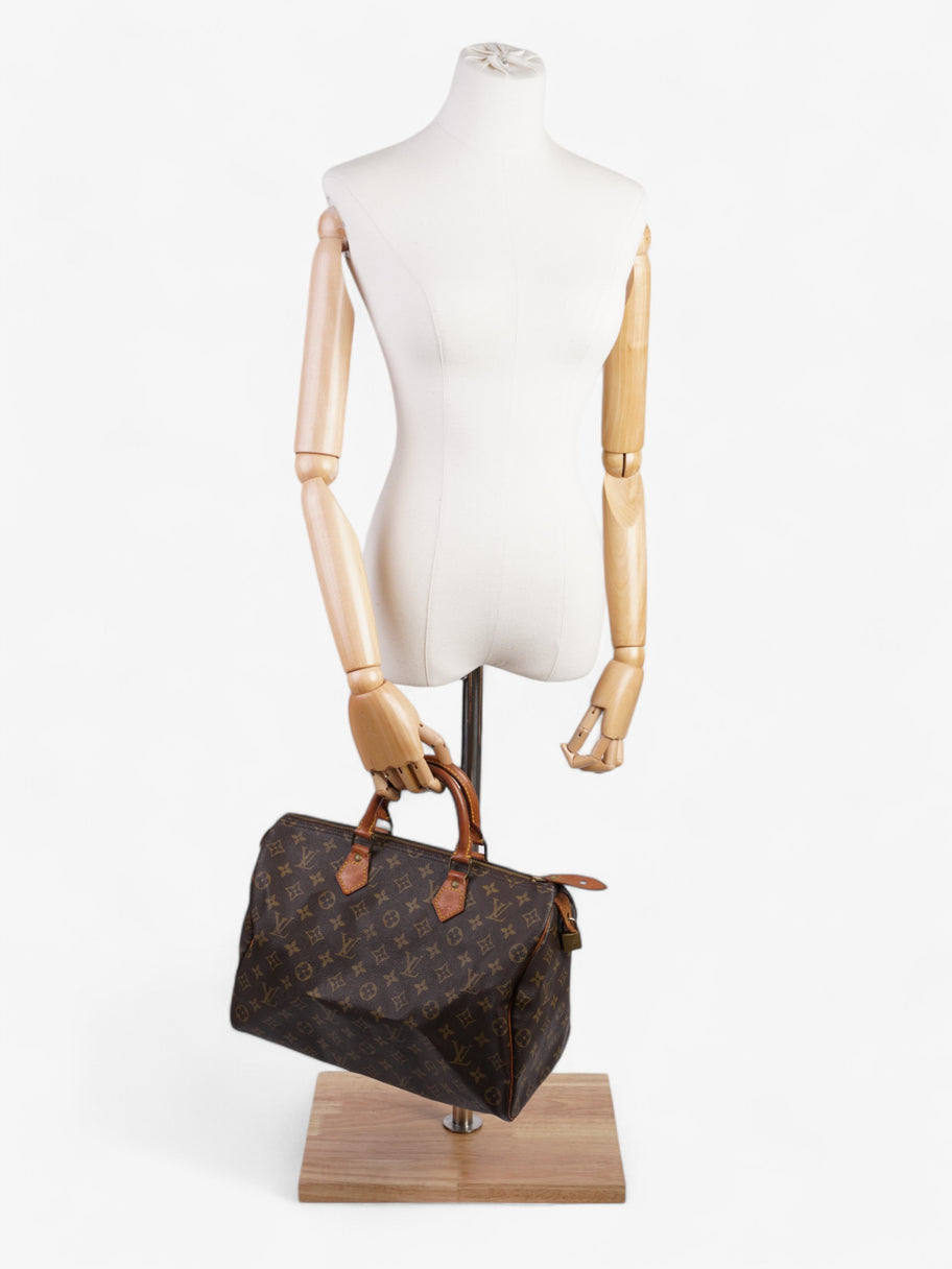 Louis Vuitton Speedy Monogram Coated Canvas 35 Image 2