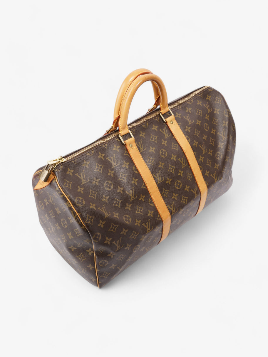 Louis Vuitton Keepall Monogram Coated Canvas 50 Image 7