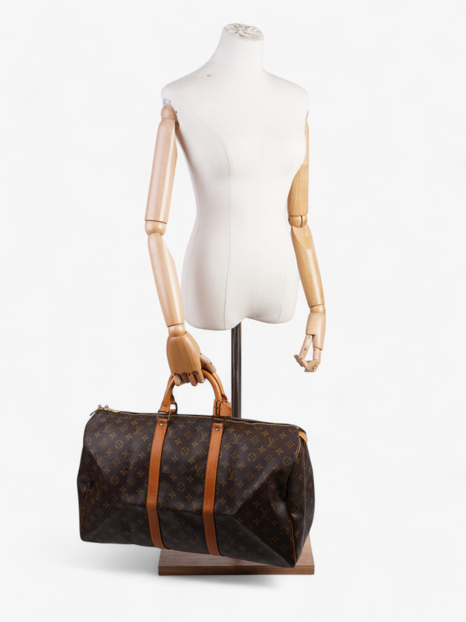 Louis Vuitton Keepall Monogram Coated Canvas 50 Image 2