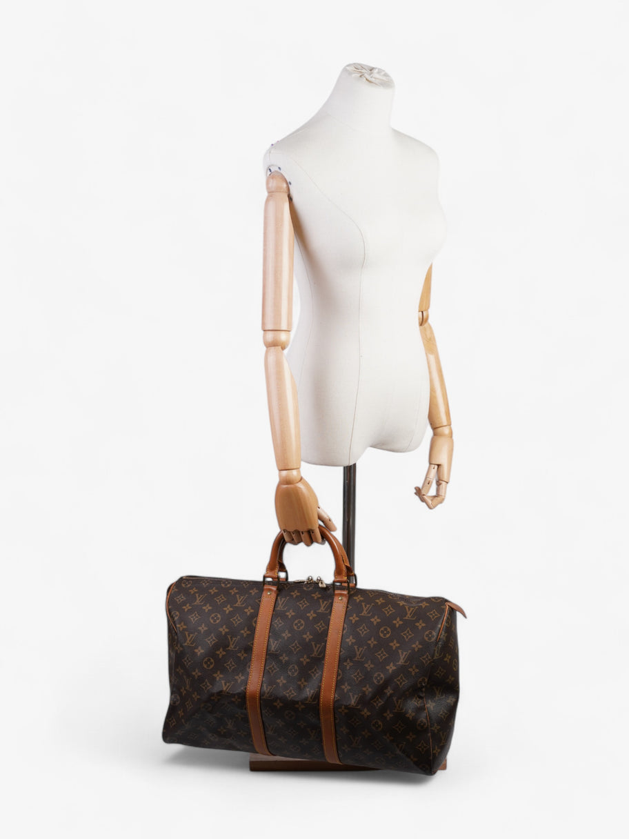 Louis Vuitton Keepall Monogram Coated Canvas 50 Image 2