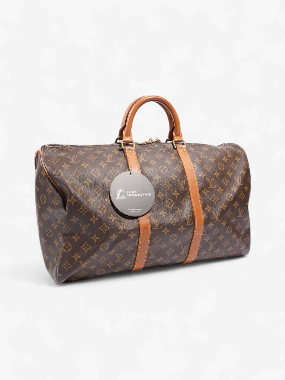 Louis Vuitton Keepall Monogram Coated Canvas 50 Image 11