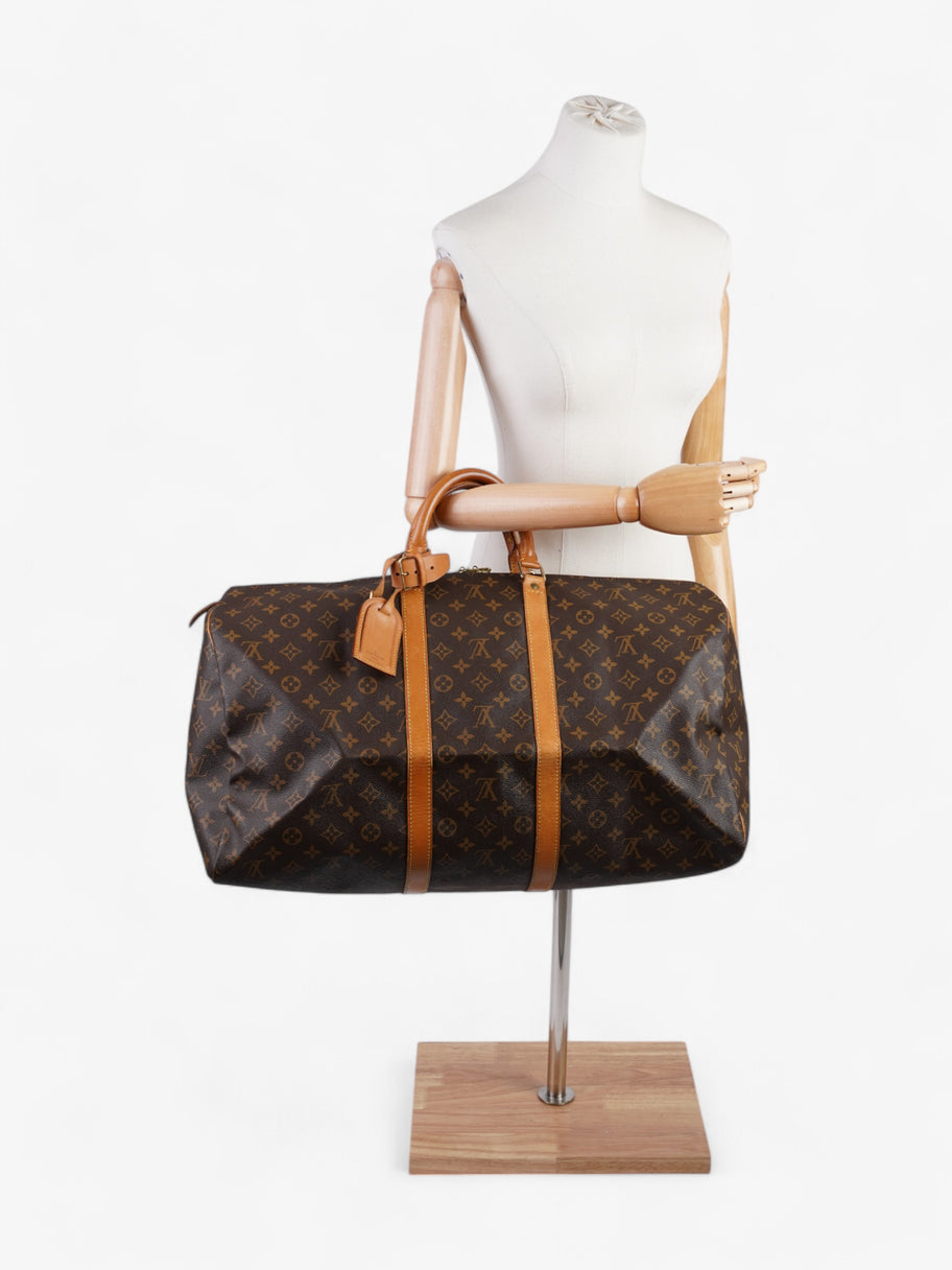 Louis Vuitton Keepall Monogram Coated Canvas 55 Image 2